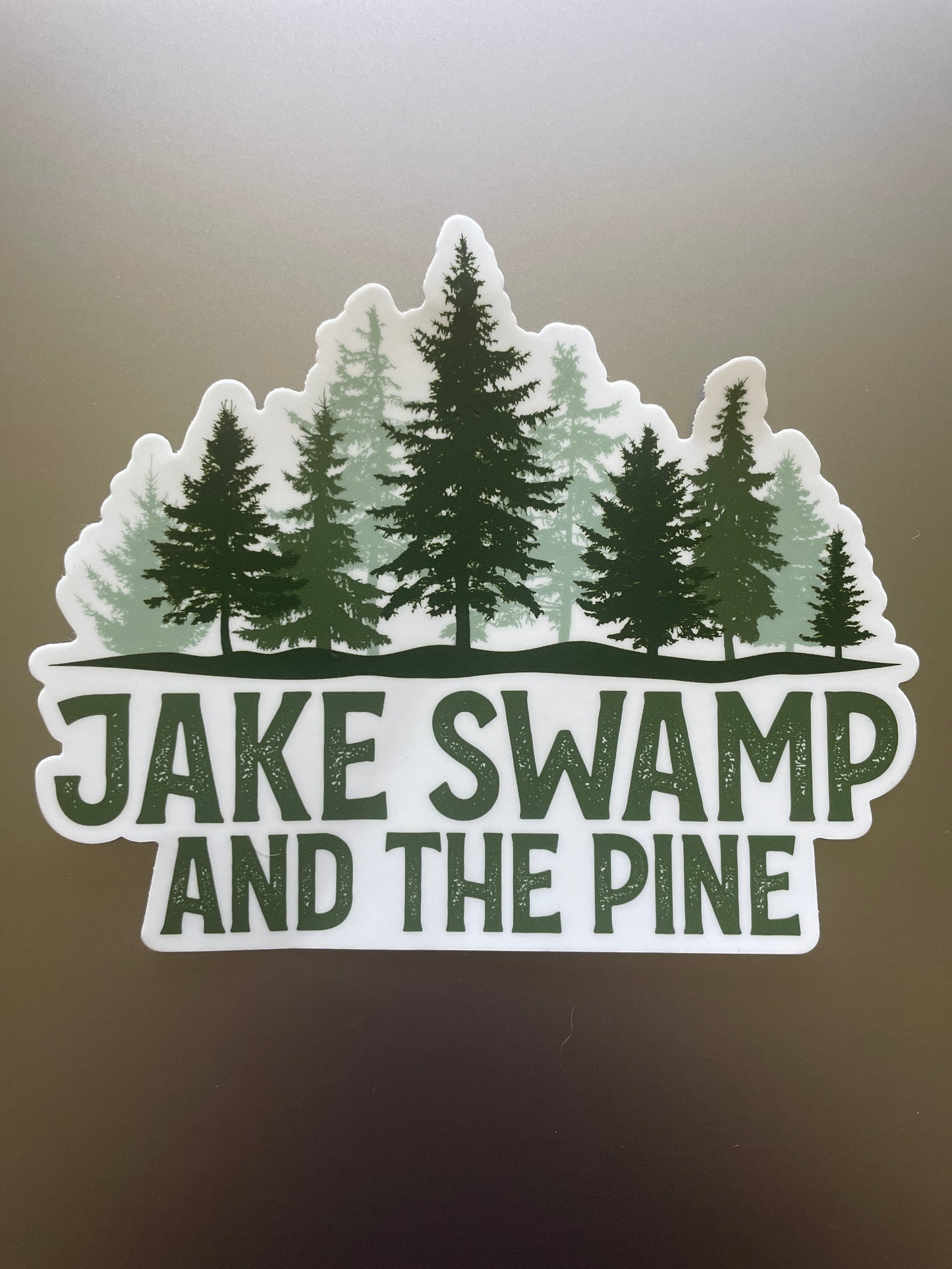 Jake Swamp and the Pine Tree Sticker